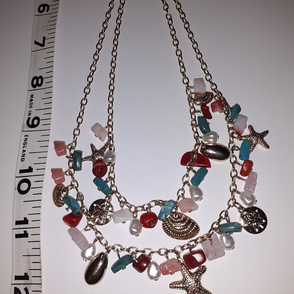 Under the Sea two Layered Necklaces $12